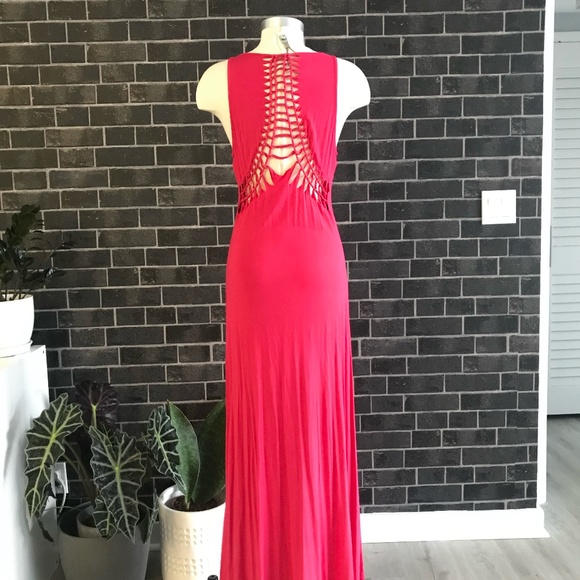 VIBRANT MAXI DRESS ft. CROCHET DETAIL - Picture 3 of 15